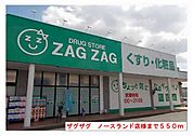 【ドラッグストア】ザグザグ様まで550ｍ
