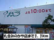【スーパー】丸合みのかや店まで1100ｍ