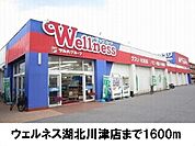 【ドラッグストア】ウェルネス川津店まで1600ｍ