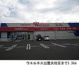 【ドラッグストア】ウエルネス出雲大社店まで1300ｍ