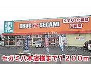 【ドラッグストア】セガミ八木店様まで1200ｍ