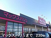 【スーパー】マックスバリュまで230ｍ