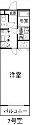 パティオ唐津駅前 1Kの間取図画像