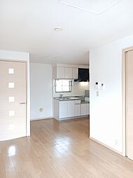 コーポフローラ 206 2階1LDKのリビング/ダイニング