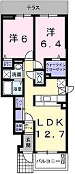 ベル・セーズ 2LDKの間取図画像