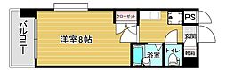 リファレンス吉塚 1Kの間取図画像