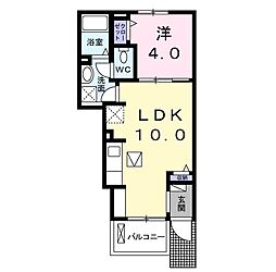 グラード 1LDKの間取図画像