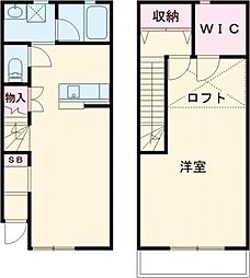 シャルムエステート 1LDKの間取図画像