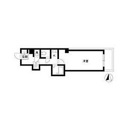 ダイヤモンドレジデンス両国 502 5階1Kの間取り