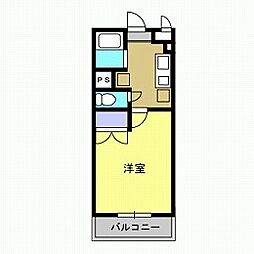 GreenGully 1Kの間取図画像