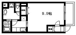 Maison・Belong 1Kの間取図画像