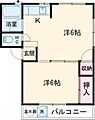 長浜マンションA棟3階3.8万円