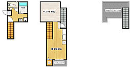MAISONETICエコーラ ワンルームの間取図画像