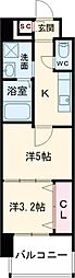 ギャラン穴生Neo 2Kの間取図画像