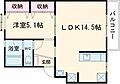 田の浦ハイツ1階3.4万円