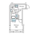 Fika代々木上原1階12.6万円