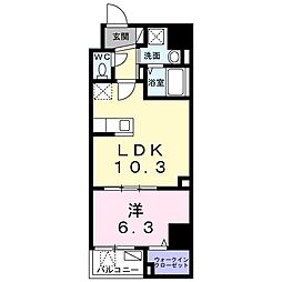 Ｍａｙ　Ｆａｉｒ 8階1LDKの間取り