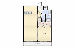 Ciaoバンビーナ 1LDKの間取図画像