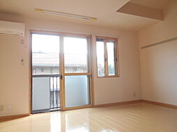 シャルマン　IIＡＢＣＤ D202 2階ワンルームのリビング/ダイニング