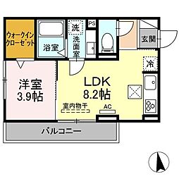 烏森駅 7.5万円