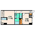 苦竹レジデンス壱番館6階7.5万円