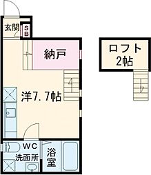 ParkAvenue 1Kの間取図画像