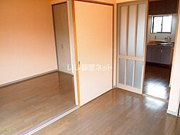 ガーデンプレイス広瀬C棟 201 2階2DKのリビング/ダイニング