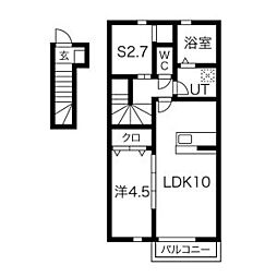 KingofAP 1SLDKの間取図画像