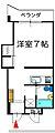 セゾン4階3.4万円