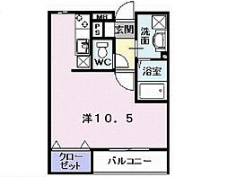 間取図画像 ワンルーム