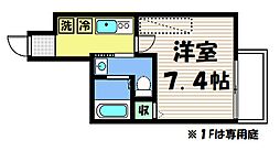 間取図画像 1K