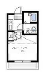 ソフィア戸塚 1Kの間取図画像