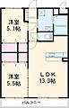 Bliss大在2階6.7万円