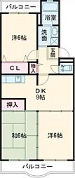グラン・シャリオ 3DKの間取図画像