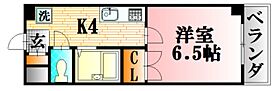 5階 / 1K / 25.52㎡