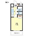 ベルメゾン亀川4階3.3万円