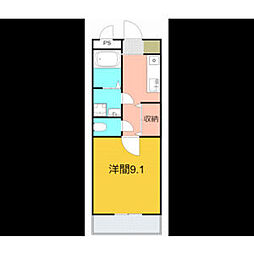 MICRUISE 1Kの間取図画像