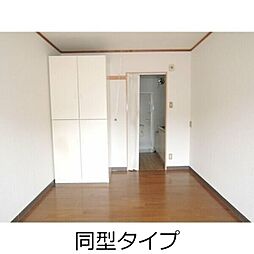 グリーンコート 206 2階ワンルームのリビング/ダイニング