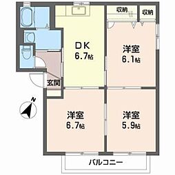 泉中央駅 6.5万円