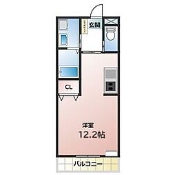 間取図画像 ワンルーム