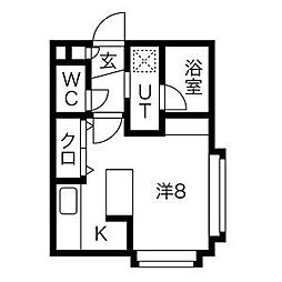 平岸駅 4.9万円