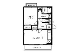 S★ONE 1LDKの間取図画像