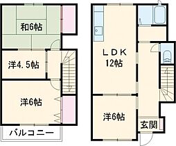 フォレストヒル 4LDKの間取図画像