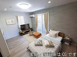 マヌール 103 1階ワンルームのリビング/ダイニング