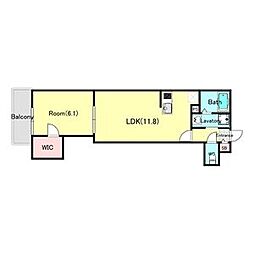 (仮称)ジーメゾン今伊勢レーヴ 1LDKの間取図画像