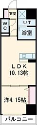 FREEDOMresidence堺深井沢町 1LDKの間取図画像