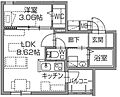 Alivis南福岡south2階8.4万円
