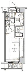 Raffistar中板橋2 1Kの間取図画像