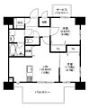モダンパラッツォ博多デュオグランデWEST9階16.6万円