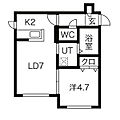 ラージヒル菊水3階4.9万円